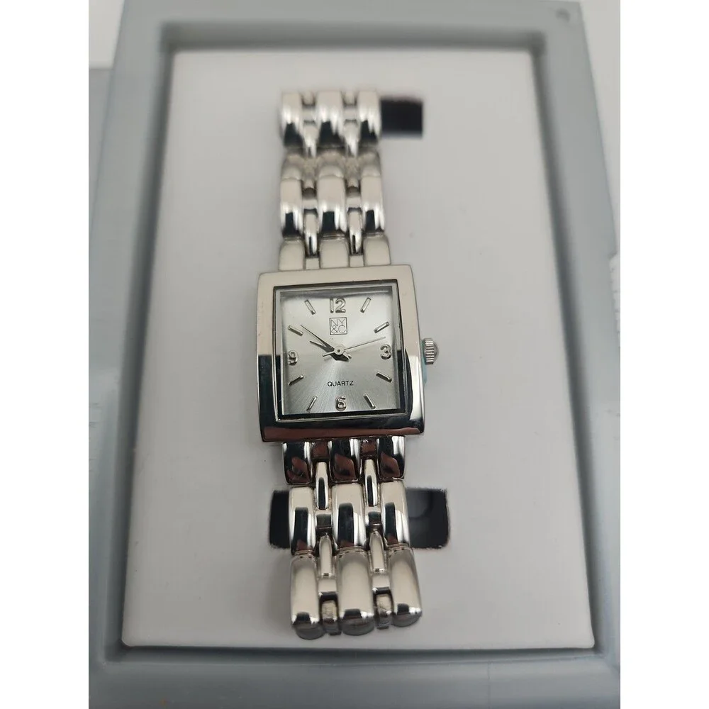 New York & Company Silver Toned Women's Watch Analog Bracelet Band